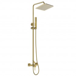 Laveo - Pola - sprchový stĺp, zlato (PLA_GBKX)