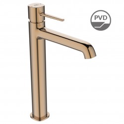 Laveo - Pola - stojanková umývadlová batéria na dosku, ružové zlato (BAP_82ND)