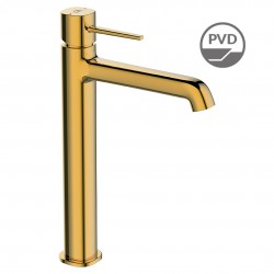 Laveo - Pola - stojanková umývadlová batéria na dosku, zlato (BAP_G2ND)