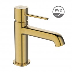 Laveo - Pola - stojanková umývadlová batéria s výpustou, zlato (BAP_G22B)
