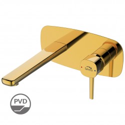 Laveo - Pola - umývadlová batéria podomietková, zlato (BAP_G22P)