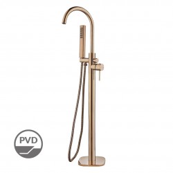 Laveo - Pola - vaňová batéria voľnestojaca, ružové zlato (BAP_811S)
