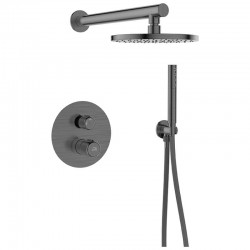 Laveo - Pretto - podomietková sprchová batéria s príslušenstvom (BAO_901P)