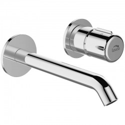 Laveo - Pretto - podomietková umývadlová batéria, chróm (BAO_022P)