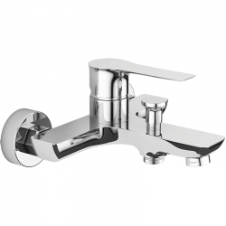 Laveo - Raila - nástenná vaňová batéria bez príslušenstva, chróm (BLL_010D)