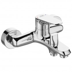 Laveo - Rondo - nástenná vaňová batéria bez príslušenstva, chróm (BLX_010D)