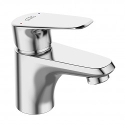 Laveo - Rondo - stojanková umývadlová batéria s výpustou, chróm (BLX_022D)