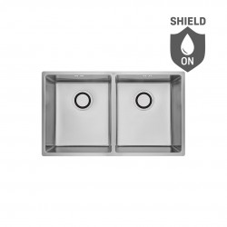 Laveo - Ross - drez 44x74 cm, 2-komory, nerez  (SLR_020T)