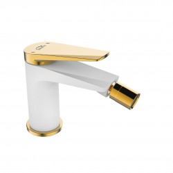 Laveo - Rubio - stojanková bidetová batéria s výpustím (BVR_632G)