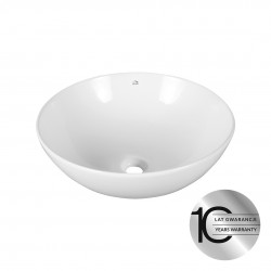 Laveo - Sabi - keramické umývadlo na dosku 40x40 (VUS_6240)