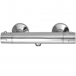 Laveo - Termico - nástenná sprchová batéria s termostatom bez príslušenstva, chróm (BAT_04TD)