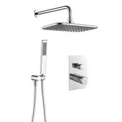 Laveo - Tores - podomietková sprchová batéria s príslušenstvom, chróm (BVT_001P)