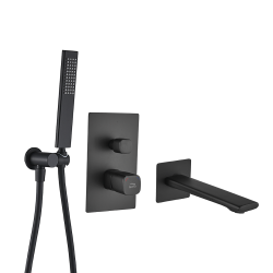 Laveo - Tores - podomietková vaňová batéria so sprchovou súpravou (BVT_711P)