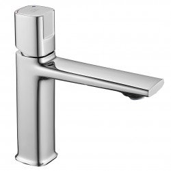 Laveo - Tores - stojanková umývadlová batéria s výpustou, chróm (BVT_022D)