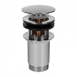 Laveo - Vypúšťacia zátka Click-Clack univerzálna, chróm (CKK_02R3)