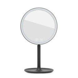 LED Kosmetické zrcátko SAT sklopné s kosmetické zrcátkom černá SATZKLEDC (SATZKLEDC)