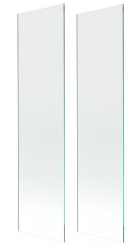 LUNAR sklo vaňovej zásteny F+S 100x150 cm 8 mm transparent ľavé (897-100-100-00-00-L)