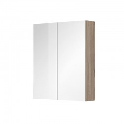 MEREO - Aira, Ponte kúpeľňová galerka 60 cm, zrkadlová skrinka, dub Kronberg (CN716GD)