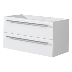 Mereo Bino, kúpeľňová skrinka 101 cm, biela (CN662S)