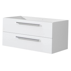 Mereo Bino, kúpeľňová skrinka 121 cm, biela (CN663S)
