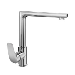 Mereo Drezová stojanková batéria, Eve, s plochým ramienkom nad pákou, výška273 mm, chróm (CBV201)