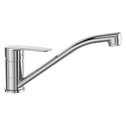 Mereo Drezová stojanková batéria, Sonáta, s ramienkom plochým 170 mm, chróm (CB20101N)