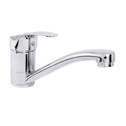 Mereo Drezová stojanková batéria, Sonáta, s ramienkom plochým 170 mm, chróm (CB20101N)