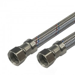 MEREO - Klum Hadica pripojovacia nerez 13x18, FxF, 1/2