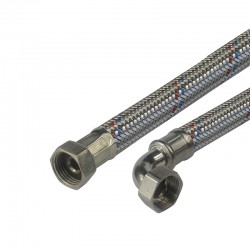 MEREO - Klum Hadica pripojovacia nerez 13x18, FxF, 1/2