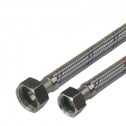 MEREO - Klum Hadica pripojovacia nerez 13x18, FxF, 3/4