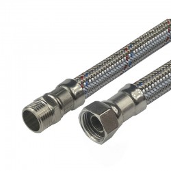 MEREO - Klum Hadica pripojovacia nerez 13x18, MxF, 1/2