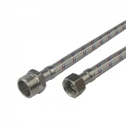 MEREO - Klum Hadica pripojovacia nerez 8x12, MxF, 1/2