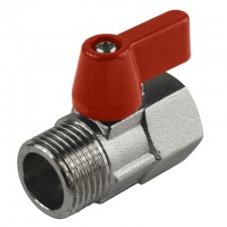 MEREO - Klum Kohút guľový kovaný MINI, voda, FxM, 1/2