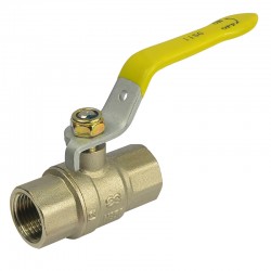 MEREO - Klum Kohút guľový pákový, plyn, FxF, 1