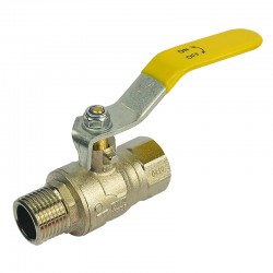 MEREO - Klum Kohút guľový pákový, plyn, MxF (PR29)