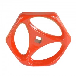 MEREO - Klum Rukoväť k uzatvárateľným ventilom, 1/2