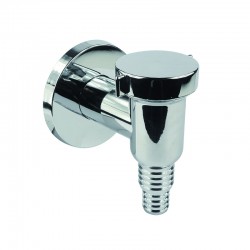 MEREO - Klum Sifón práčkový so spätnou klapkou  ø 32 mm, chróm (PR7015A)