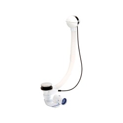 MEREO - Klum Vaňový sifón Easybain Wave s vlisovaným tesnením O 40mm (PR6011J (0203611))