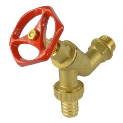 MEREO - Klum Ventil uzatvárací s nástavcom pre hadicu, 1