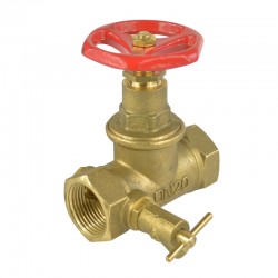 MEREO - Klum Ventil uzatvárací s odvodnením, 5/4