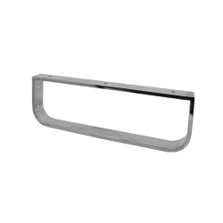 Mereo Konzola nerezová pod nábytkovú dosku - oblá (CN102K)