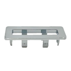 Mereo Krytka prepadu obdĺžniková, chróm (UCND02)