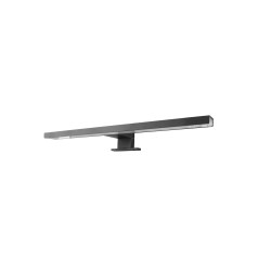Mereo Led kúpeľňové osvetlenie nad zrkadlo, čierna, 40 cm, 7 W, 455 lm, 4000 K, IP44, 230 V (CN700B40)