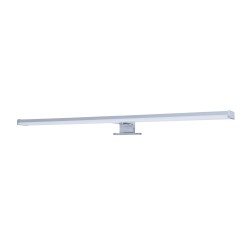 Mereo Led kúpeľňové osvetlenie nad zrkadlo, strieborné, 60 cm, 12 W, 780 lm, 4000 K, IP44, 230 V (CN700G60)
