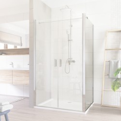 Mereo Lima pevný diel k lietacím a zalamovacím dverám, 80x190 cm, sklo číre (CK10513K)