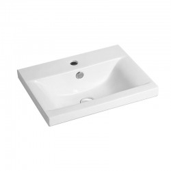 MEREO - Nábytkové umývadlo , 51x39,5x17 cm, keramické, biele (UC5139)