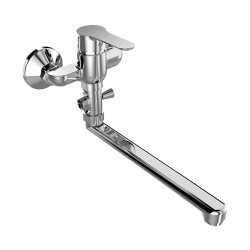 Mereo Nástenná batéria do byt. jadra, Zuna, 100 mm, s plochým ramienkom 300 mm, bez príslušenstva (CB602A04Z)