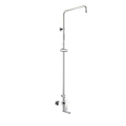 Mereo Nástenná vaňová batéria Mada so sprchovou tyčou bez príslušenstva (CBE60101SM)