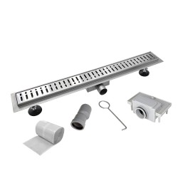 Mereo Odtokový sprchový žľab 70 cm, vr. roštu WAVE (CZ111)