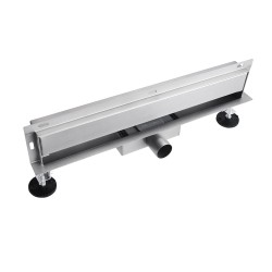 Mereo Odtokový sprchový žľab do steny 70 cm, vr. roštu TILE (CZ191)